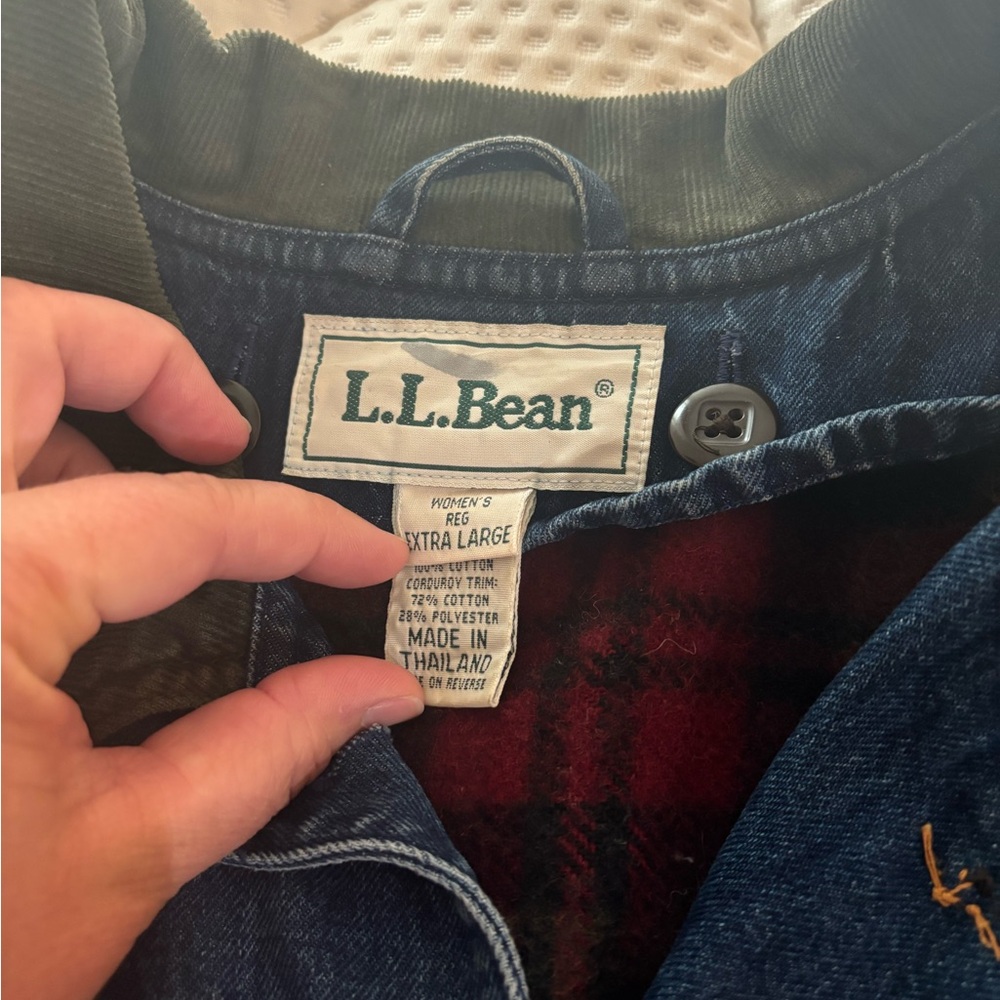 Vintage LL Bean Chore Coat with Removable Wool liner - Picture 4 of 12